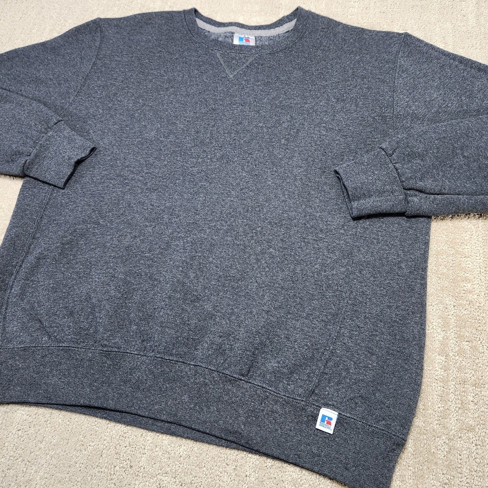 Vintage Russell Athletic Sweatshirt Men Large Y2K Crewneck Essential Athleisure